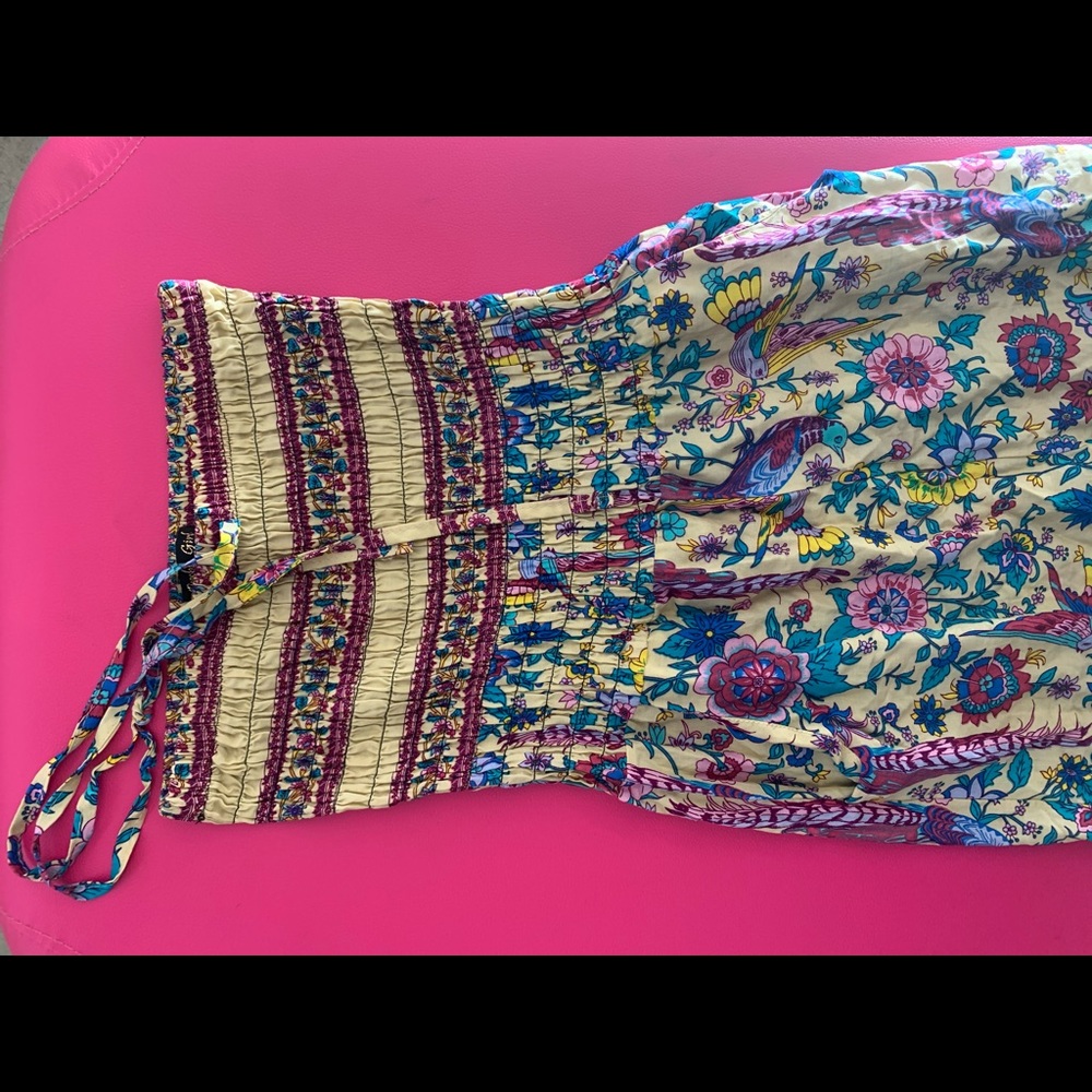 Tube top body suit